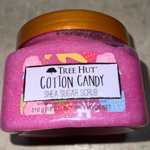 Tree Hut Cotton Candy Shea Butter Sugar Scrub (18 oz) - Picture 2 of 3